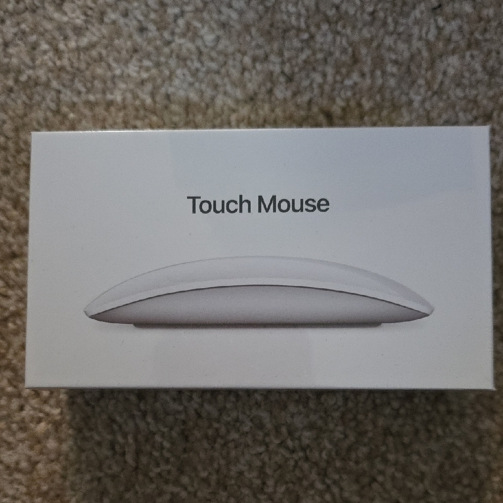 Computer Touch Mouse in Sleek White
